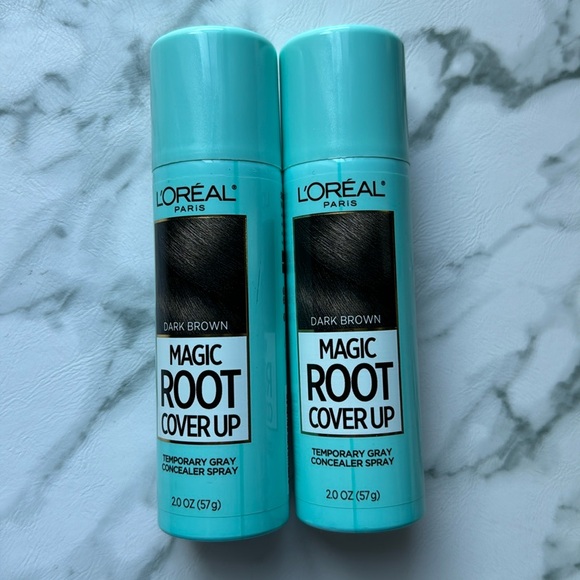 L’Oréal Paris Magic Root Cover Up in Dark Brown, New set of 2. - Picture 1 of 4